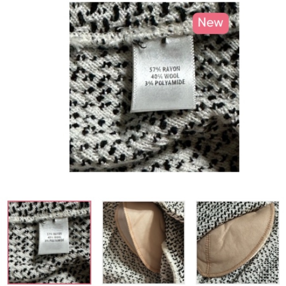 ST. JOHN π€ Wool Pattern Blazer - Picture 8 of 16
